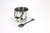 Pewter 'Bucket & Spade' egg cup & spade