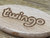 Oval Wooden Keyring with Mk 1 Renault Twingo Logo engraved on it