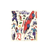 Presto Magix - The Dukes of Hazzard - White Lightning - Rub-Down Transfer Game - (Stickers)