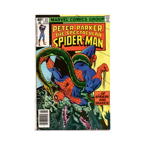Marvel Comics - Peter Parker, The Spectacular Spider-Man - August 1979 - Issue #33