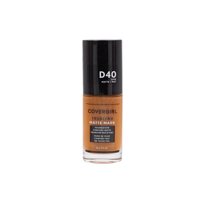 Covergirl - TruBlend Matte Made Foundation - D40 Deep Bronze - 1 FL OZ (Front)
