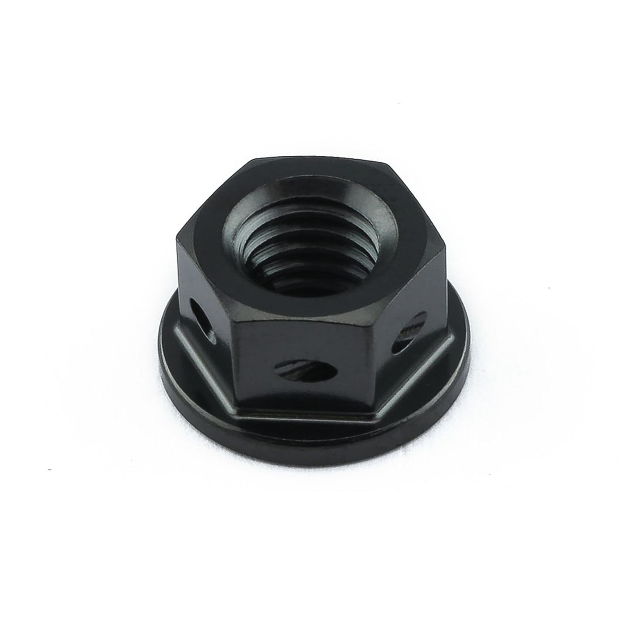 Titanium Sprocket Nut M8x(1.25mm) Drilled | Pro-Bolt