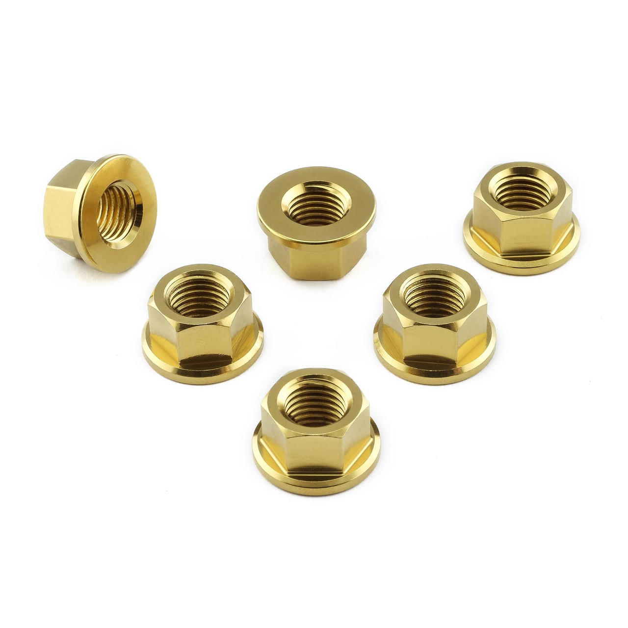 Stainless Steel Sprocket Nut M10x(1.25mm) Pack x6 | Pro-Bolt