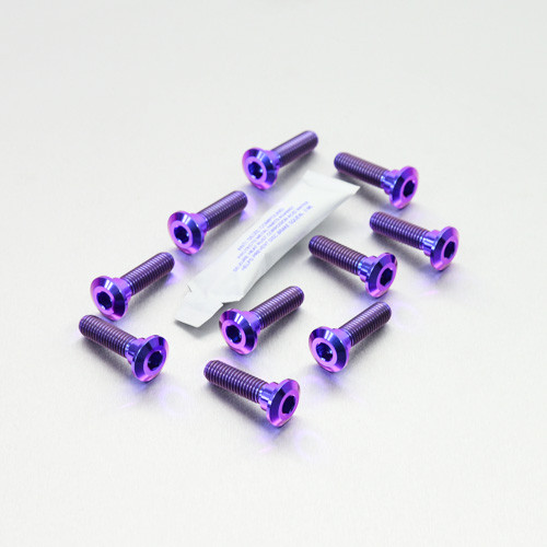 mutu サイズ8 Titanium Disc Bolt To Fit Kawasaki/Suzuki M8x30mm Pack x10 | Pro-Bolt