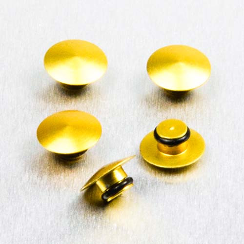 Button Insert M5 Aluminium Button Insert M5 (Fits 4mm AK) Pack x5 | Pro-Bolt