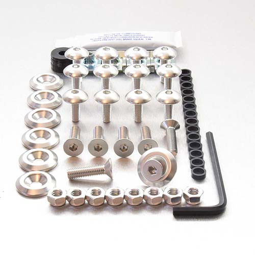 Kit Dzus Carenatura Inox E Bulloni Bulloni Per Honda VFR400 - Foto 3