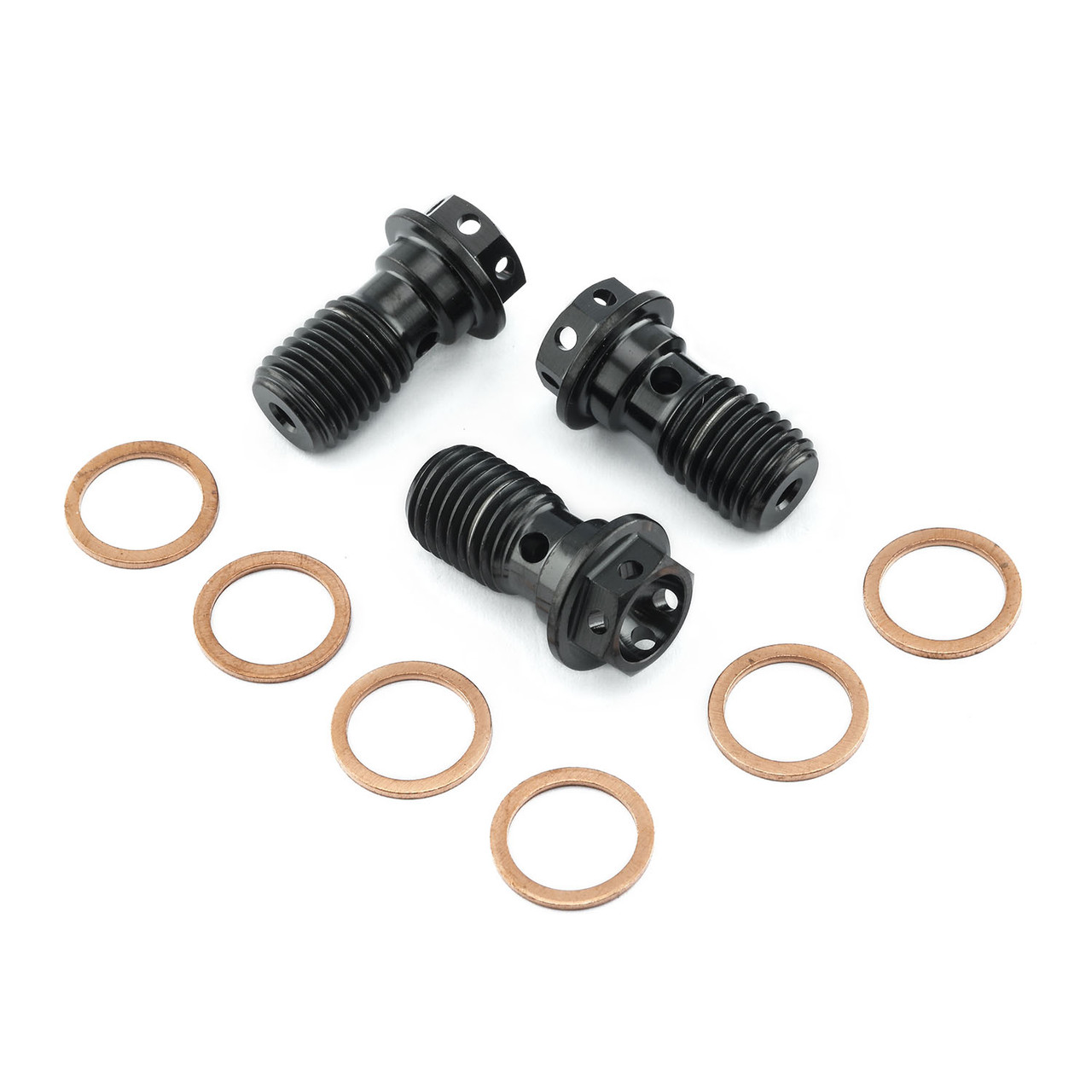 Titanium Banjo Bolt Single M10x(1.25mm) Rear Brake Caliper Race Spec