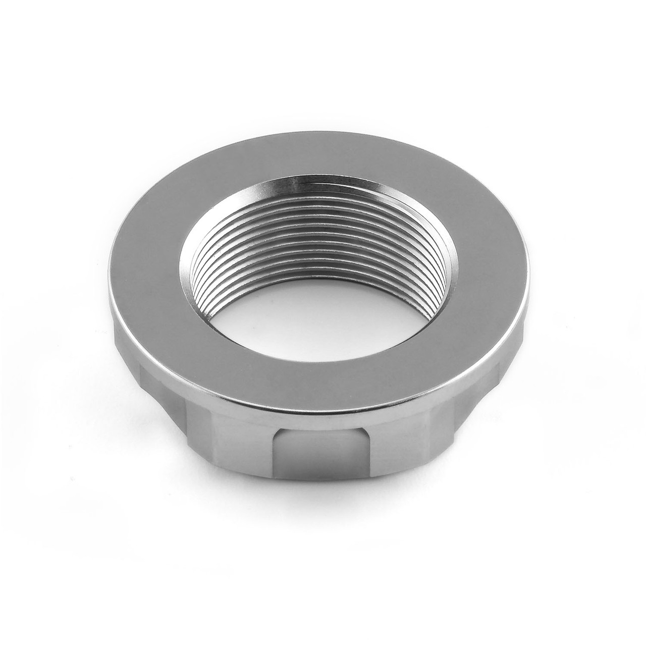 Titanium Yoke Nut Open Flanged M22x(1.00mm) | Pro-Bolt