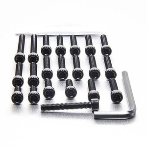 Aluminium Engine Kit Honda CMX250 Rebel Black