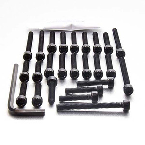 Aluminium Engine Kit Honda XL1000V A4-A9 ABS Black