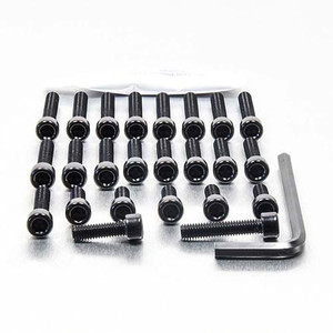 Aluminium Engine Kit Yamaha FZ1 Fazer ABS Black