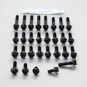 Aluminium Engine Kit Aprilia RSV4 RF Race Spec Etched Black