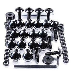 Aluminium Fairing Kit Kawasaki Versys 650 06-09 Black