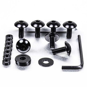 Aluminium Fairing Kit Kawasaki Z750 03-06 Black