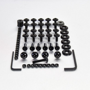 Aluminium Fairing Kit Suzuki GSXR750 WN-WS Black