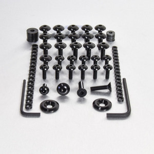 Aluminium Fairing Kit Suzuki SV1000-S Black