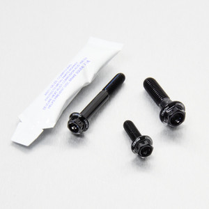 Aluminium Chain Guard & Rail Race Spec Etched Black