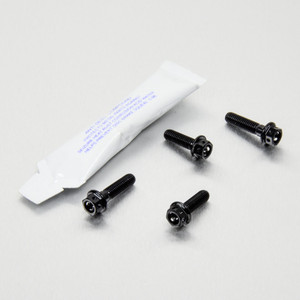 Aluminium Brake & Clutch Lever Perch Pinch Bolt Kit Race Spec Etched Black