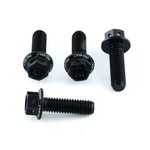 Aluminium Brake & Clutch Lever Perch Pinch Bolt Kit Race Spec Etched Black