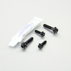 Aluminium Brake & Clutch Lever Perch Pinch Bolt Kit Race Spec Etched Black