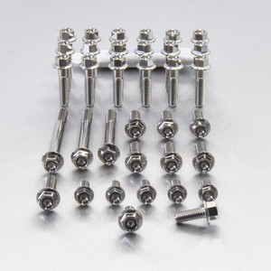 Stainless Steel Engine Kit Husqvarna FE 450 Enduro Flanged Hex