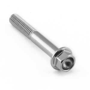 Stainless Steel Flanged Hex Head Bolt M5x(0.80mm)x35mm