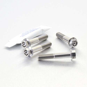 Titanium Clip-On / Handle Bar Mount Bolt Kit