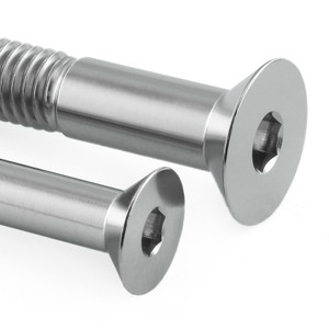 Titanium Disc Bolts M6x(1.00mm)x15mm Countersunk Rear Pack x6 (TIDISCKIT20-Z2)