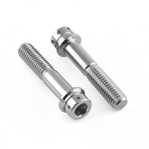 Stainless Steel Front Axle Pinch Bolt Kit Flanged Socket Cap Race Spec