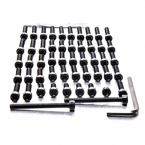 Aluminium Engine Kit Triumph Sprint 955i Black