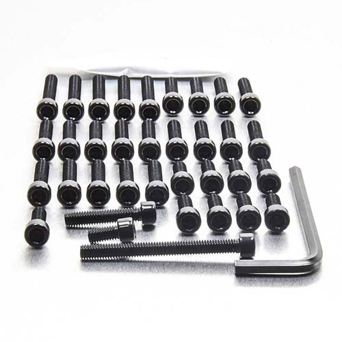 Aluminium Engine Kit Yamaha TRX850 Black