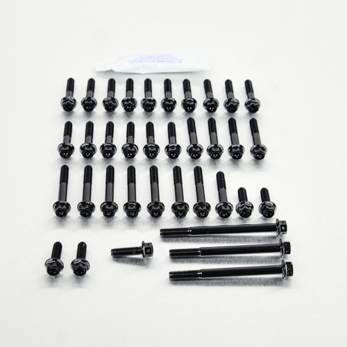 Aluminium Engine Kit Honda CBR300R Race Spec Etched Black