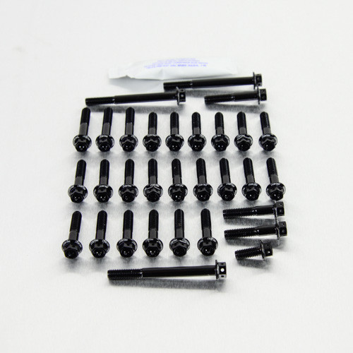 Aluminium Engine Kit Kawasaki Z1000/SX Race Spec Etched Black