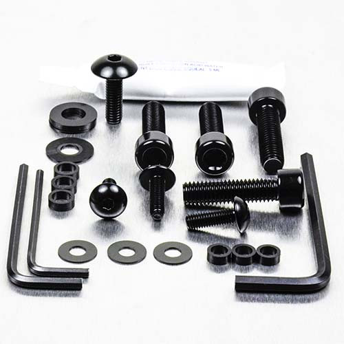 Aluminium Fairing Kit Yamaha XVS1100 Drag Star Black