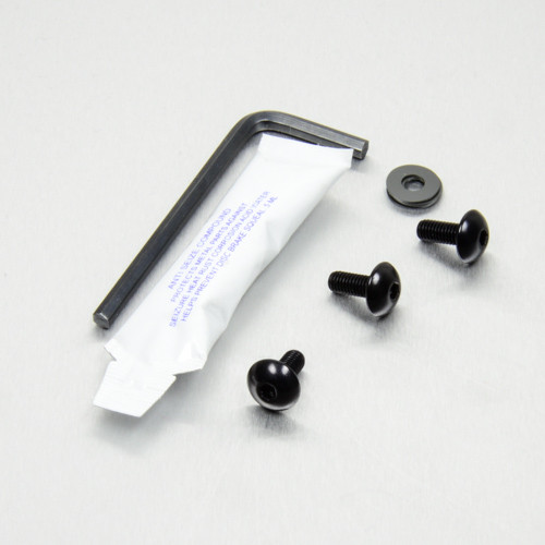 Aluminium Screen Kit 3 Bolt Black