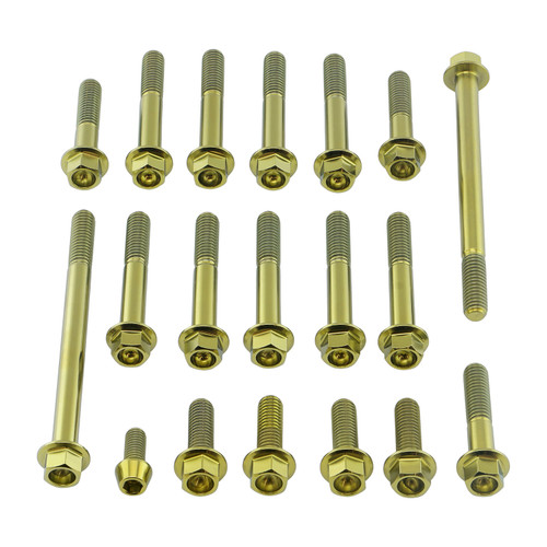 Titanium Engine Kit Suzuki GSX-R125 Flanged Hex Gold