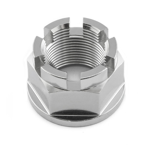 Stainless Steel Axle Nut M24x(1.50mm) Front Wheel