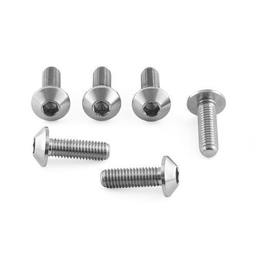 Stainless Steel Disc Bolt To Fit Yamaha M8x25mm Pack x6