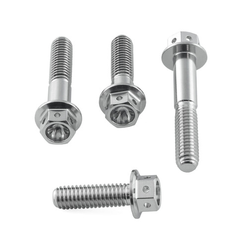 Stainless Steel Brake & Clutch Lever Perch Pinch Bolt Kit Race Spec