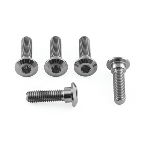 Titanium Disc Bolt To Fit Kawasaki/Suzuki M8x30mm Pack x5