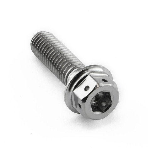 Titanium DualDrive Bolt M8x(1.25mm)x28mm Race Spec