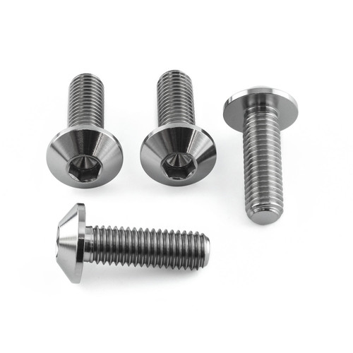Titanium Pillion Footrest Hanger Bolt Kit