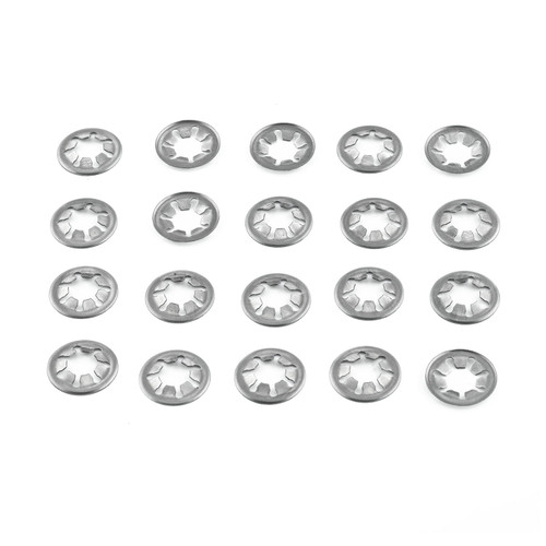 Steel 'Grippa' Washer for Quick Release Fasteners 6mm ID Pack x 20