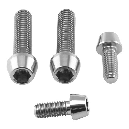 Titanium Brake & Clutch Lever Perch Pinch Bolt Kit