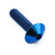 Titanium Dome Head Bolt M5x(0.80mm)x20mm Blue