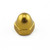 Aluminium Dome Nut M4x(0.70mm) (DIN1587) Gold