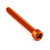 Aluminium Socket Cap Bolt M6x(1.00mm)x50mm Orange