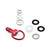Aluminium Quick Release D-Ring 19mm Red