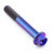 Titanium Flanged Hex Head Bolt M8x(1.25mm)x55mm Purple Haze