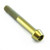 Titanium Socket Cap Bolt M10x(1.25mm)x70mm Gold